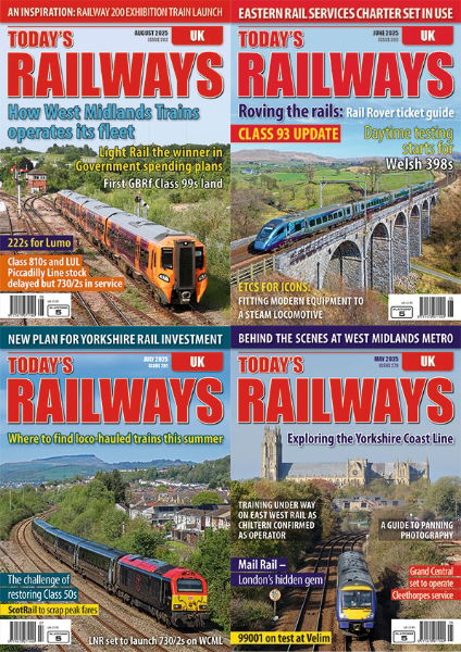 Today's Railways UK 12-issue Subscription