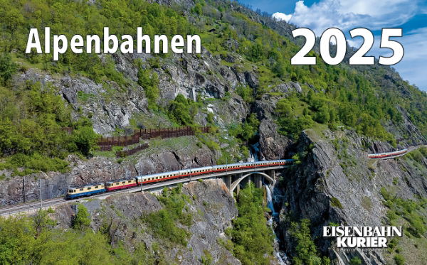 Alpenbahnen Kalender 2025