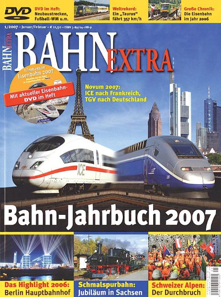 Bahn Extra 1/2007: Bahn Jahrbuch 2007