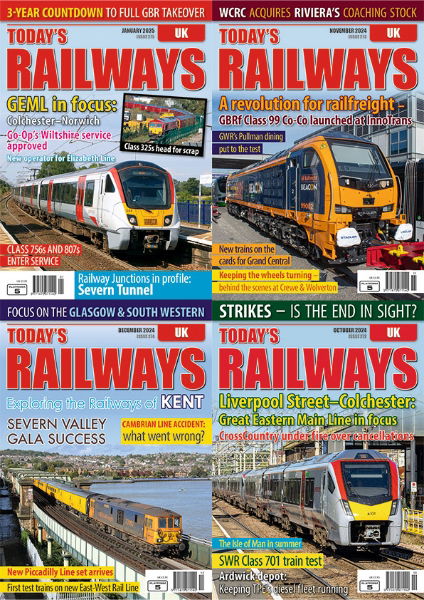 Today's Railways UK 12-issue Subscription