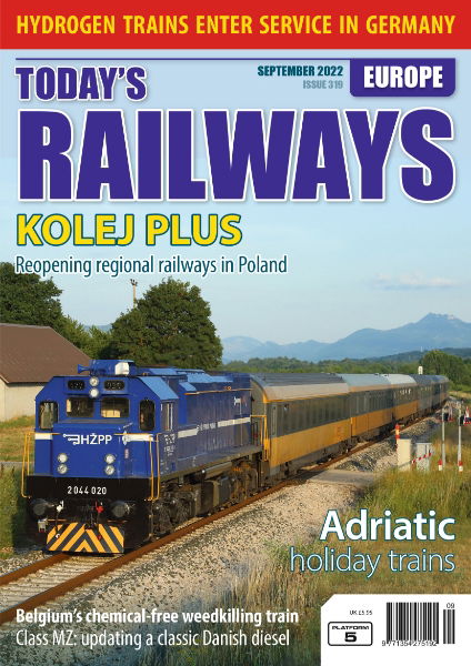 Today's Railways Europe 319: September 2022