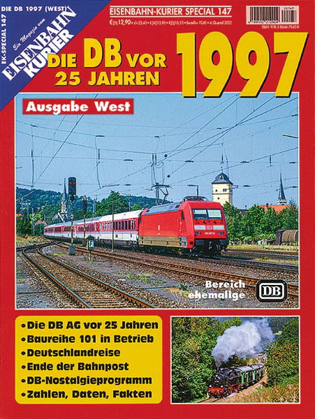 EK Special 147: Die DB vor 25 Jahren 1997 - Ausgabe WEST