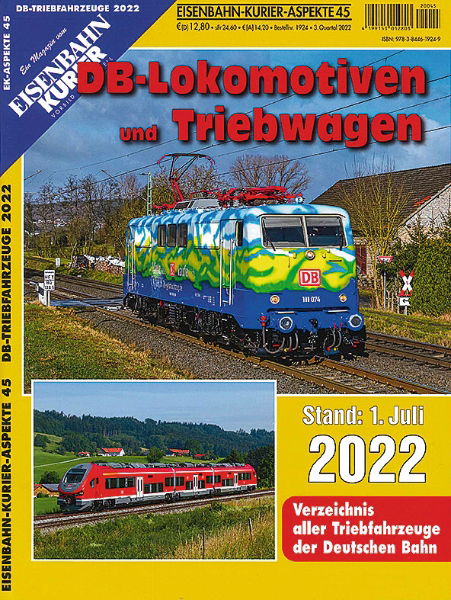 EK Aspekte 45: DB Lokomotiven und Triebwagen 2022