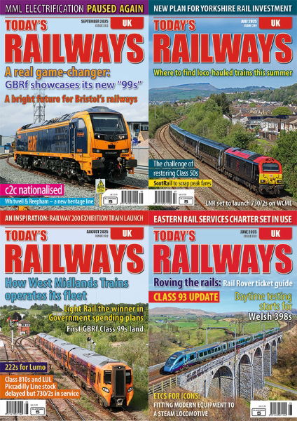 Today's Railways UK 12-issue Subscription