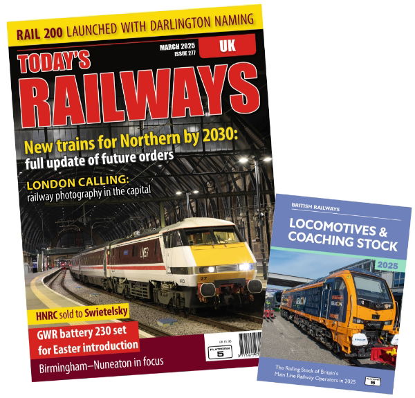 Bundle: Today's Railways UK Subscription + Locos & CS 2025