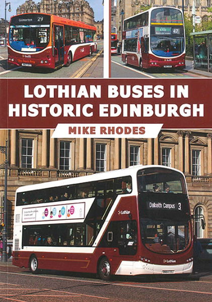 Lothian Buses in Historic Edinburgh (Amberley)