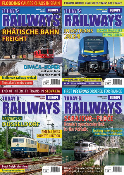 Today's Railways Europe 12-issue Subscription