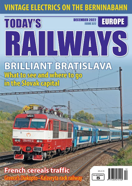 Today's Railways Europe 322: December 2022