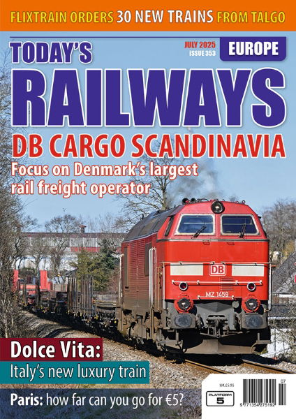 Today's Railways Europe 353: July 2025