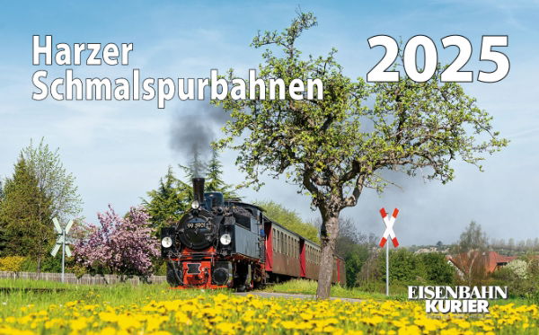 Harzer Schmalspurbahnen Kalender 2025