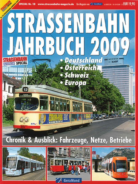 Strassenbahn Jahrbuch 2009 (Gera Mond)