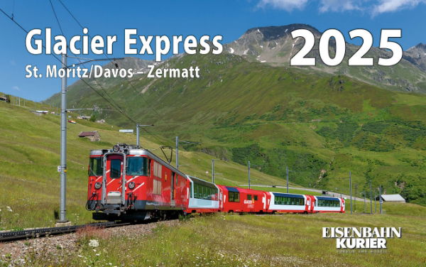 Glacier Express Kalender 2025