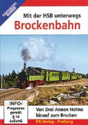 Mit der HSB unterwegs: Brockenbahn DVD (8625)