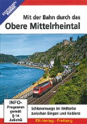 Mit der Bahn durch das Obere Mittelrheintal DVD (8620)